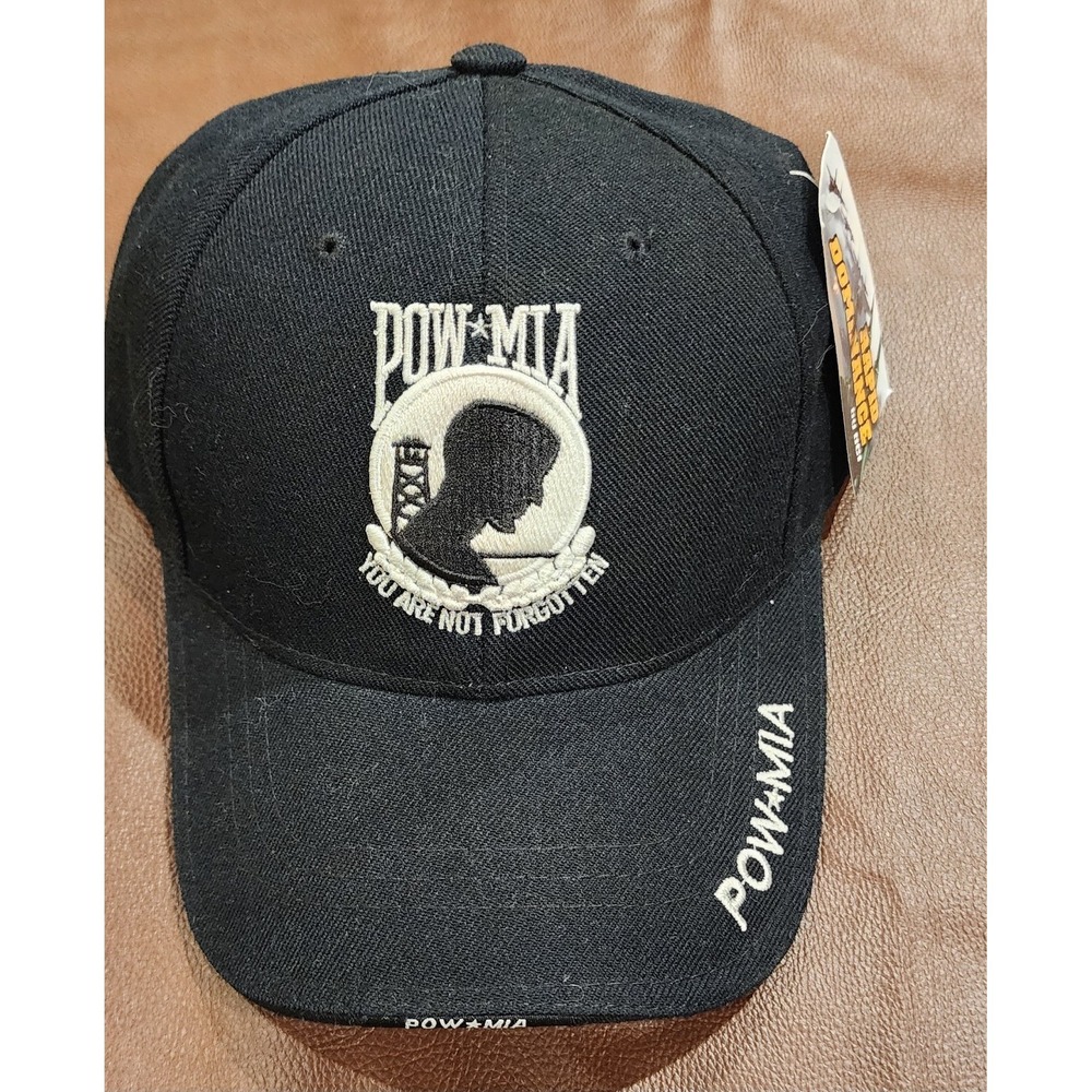 POW MIA Hat‎ You Are Not Forgotten Adjustable Strapback Cap NEW With Tags